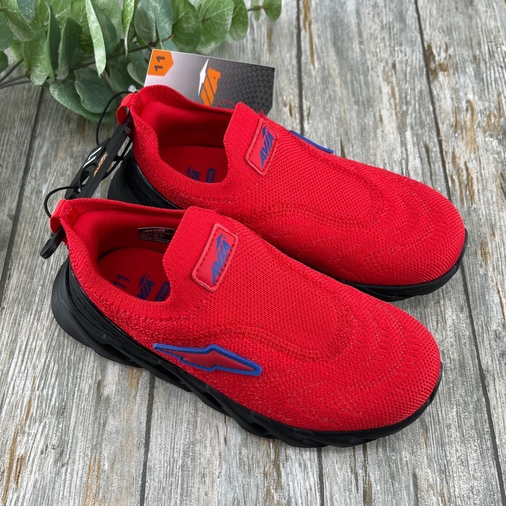Toddler Honeycomb Slip On Knit Sneakers Shoes Size 11